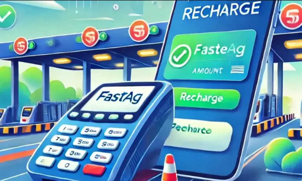 fastag recharge online via google pay